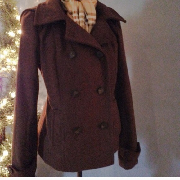 Dark Brown wool jacket - Picture 2 of 3