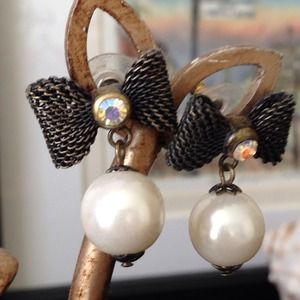 Betsy Johnson pearl drops