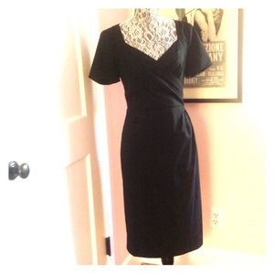 Banana Republic wrap front dress