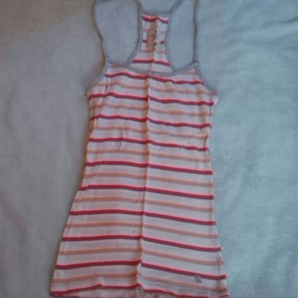 Striped Abercrombie tank
