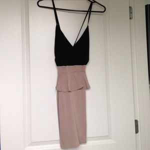 NastyGal Plume Dress