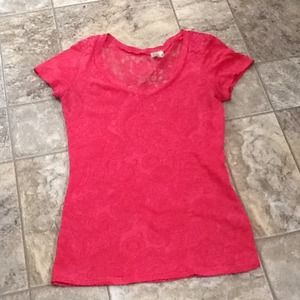 Cute lace tee!