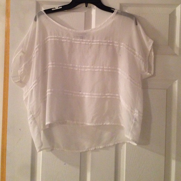 White striped top