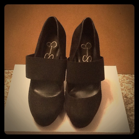 Jessica Simpson Size 8 Black Suede