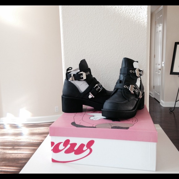 Jeffrey Campbell Coltrane boots.