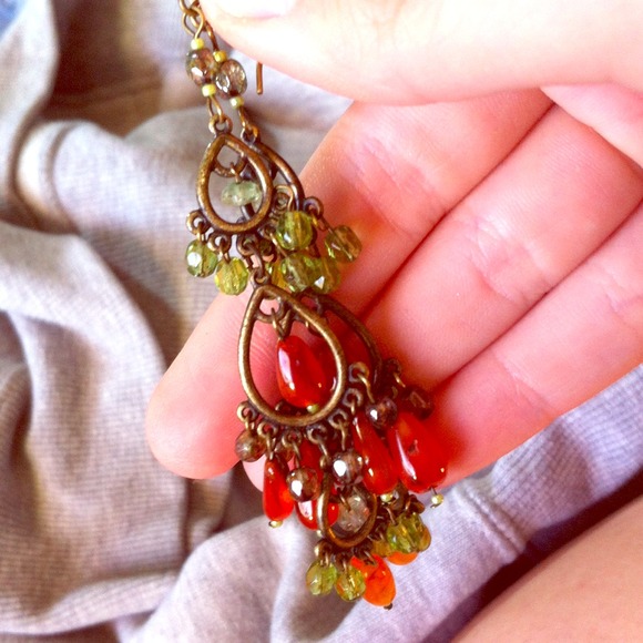 Dangly earrings