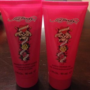 Ed Hardy lotion and body wish
