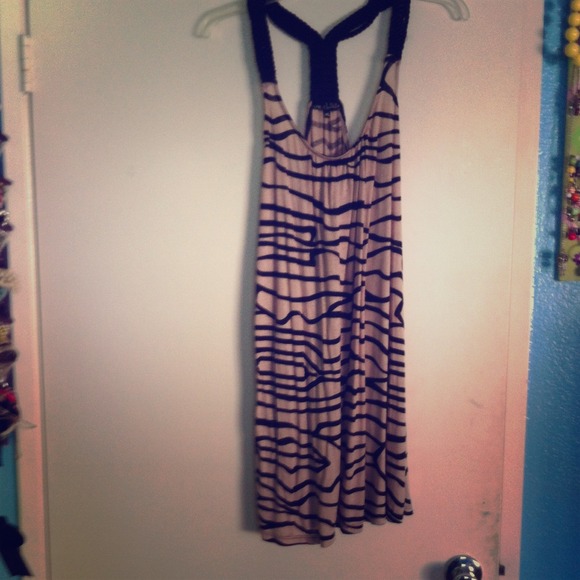 Zebra print dress