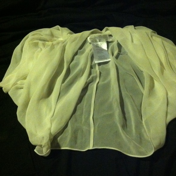 Chiffon bolero jacket