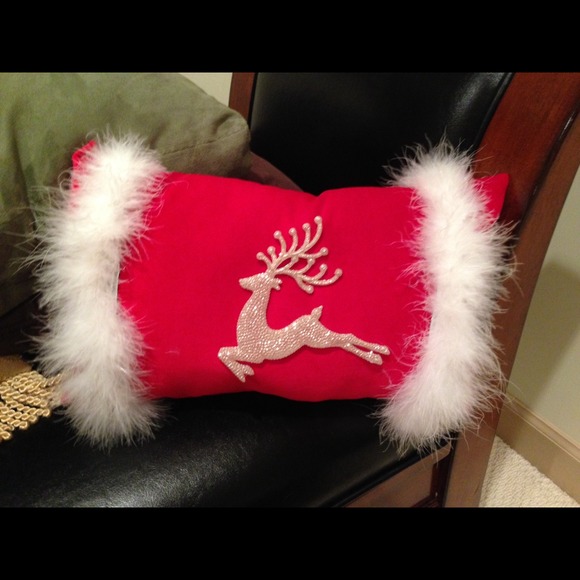 Reindeer Christmas Pillow