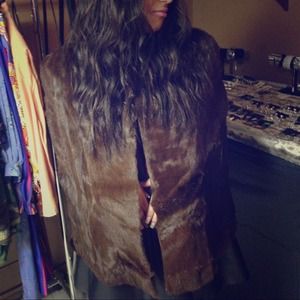 ❌SOLD on another site❌ Mink Fur Cape