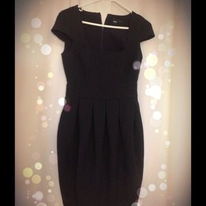 ASOS black tulip dress.