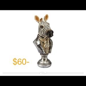 Zebra Bust