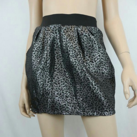 Cute Charlotte Russe Leopard/Cheetah print skirt