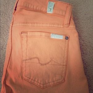 7 For All Mankind Cropped Gweneve Jeans