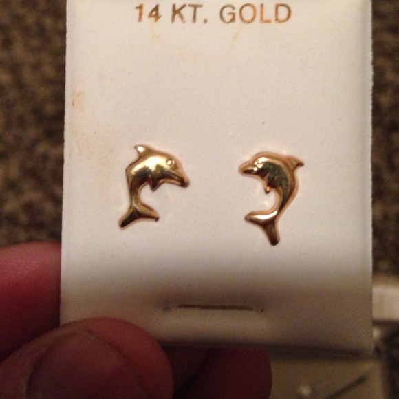Dolphin earrings