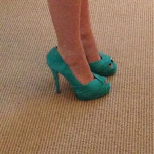 ALDO Shoes - Turquoise heels ALDO Shoes - Turquoise heels