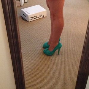 ALDO Shoes - Turquoise heels ALDO Shoes - Turquoise heels