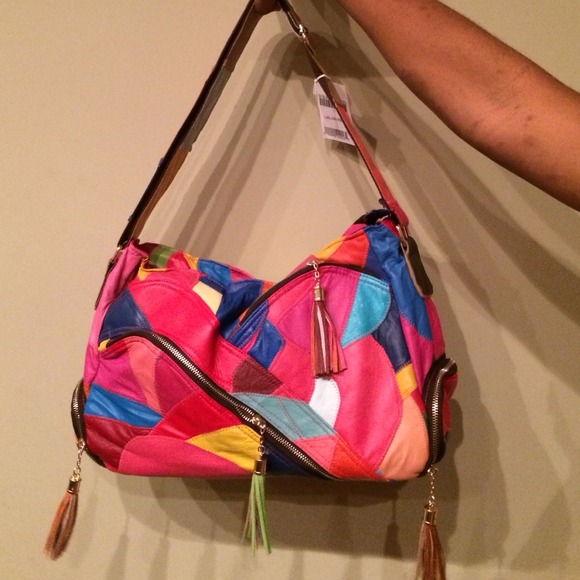 "sOLD" Multi-colored purse. - Picture 1 of 3