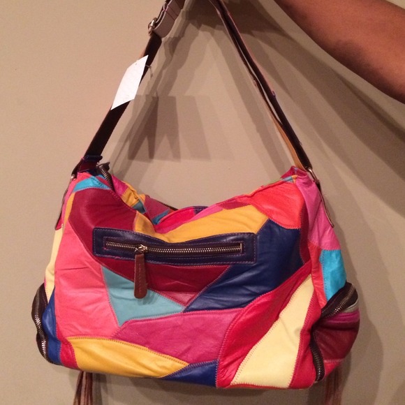 "sOLD" Multi-colored purse. - Picture 2 of 3