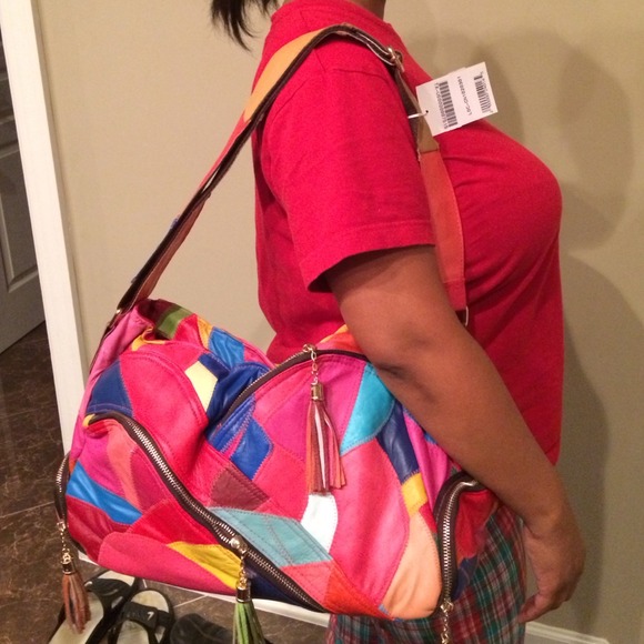 "sOLD" Multi-colored purse. - Picture 3 of 3