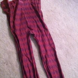 Red and Purple Tights