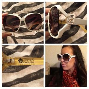 Von Zipper Dharma white gold duotone sunglasses