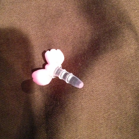 Pink bow dust plug - Picture 2 of 2