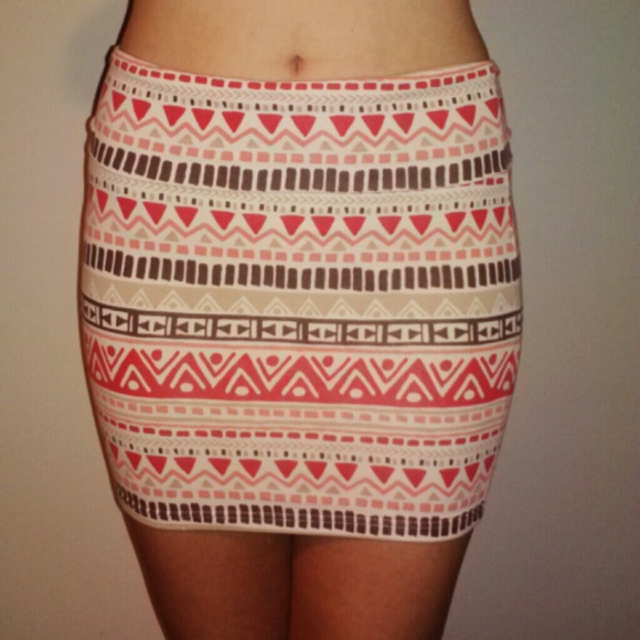 Tribal Mini Skirt - Picture 1 of 1