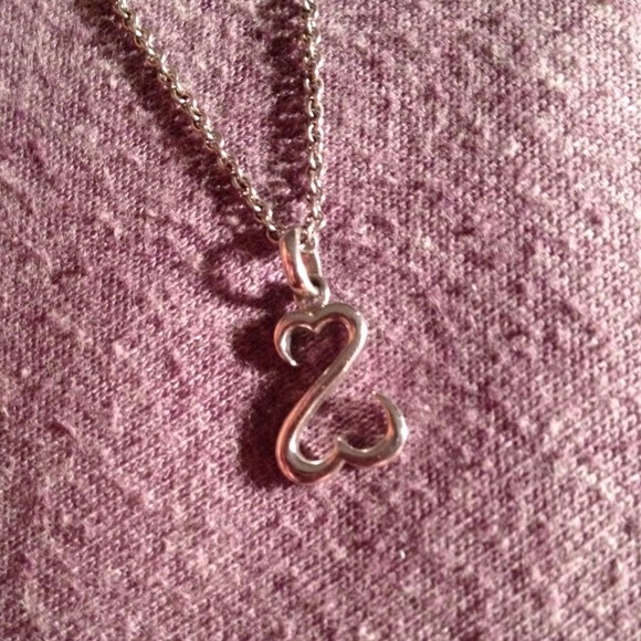 Open heart necklace