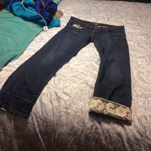 Lucky brand cropped jeans