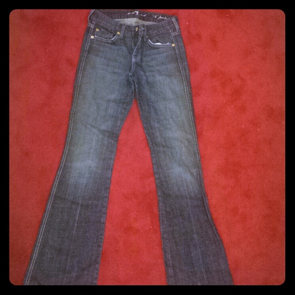 Dark wash 7 For All Mankind (A pocket style)