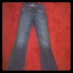 Dark wash 7 For All Mankind (A pocket style)