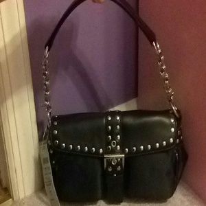 Cache black day handbag with tags