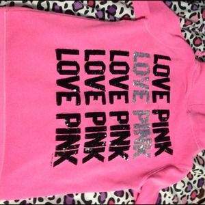 Victoria secret bling hoodie