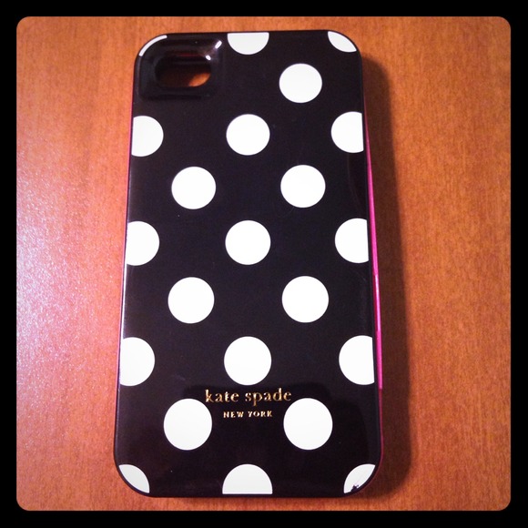 Kate Spade iPhone 4/4S Hard Shell Case Polka Dots
