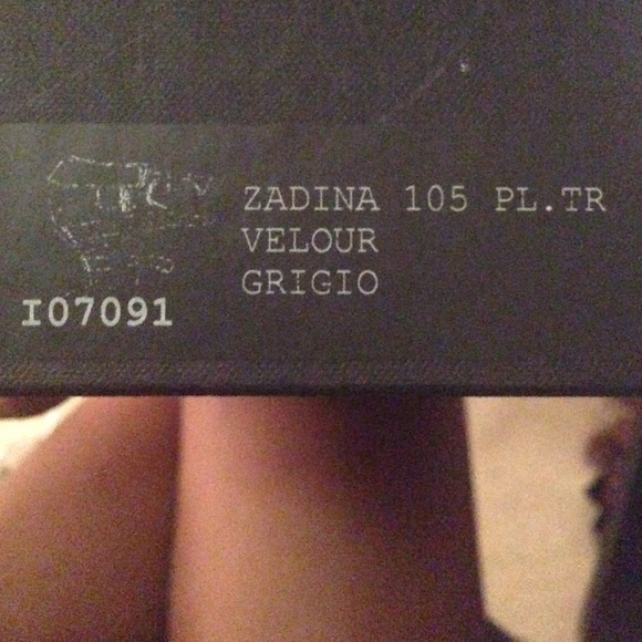 Grey studded Giuseppe Zanotti booties - Picture 4 of 4