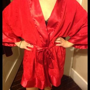 SEXY red robe