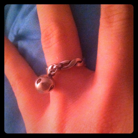Sterling Silver Bell Ring