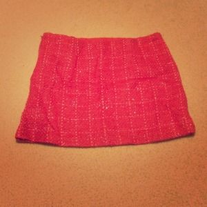 Handmade sparkly bling pink miniskirt