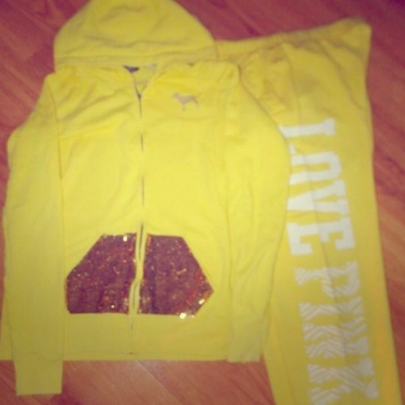 Victoria's Secret sweat outfit