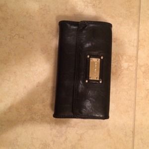 Nine West black leather wallet