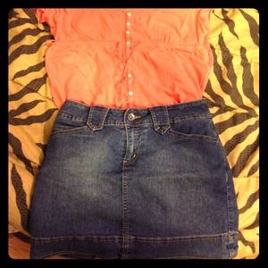 St. johns' Bay jean skort *PRICE NOT FIRM*
