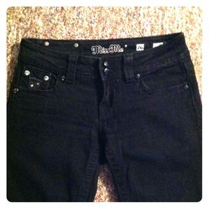 Miss me black denim jeans.