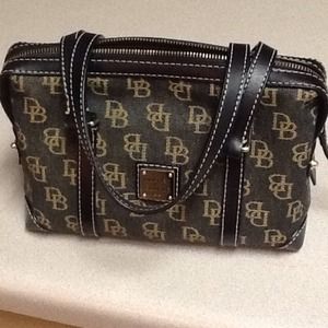 Classic fabric satchel