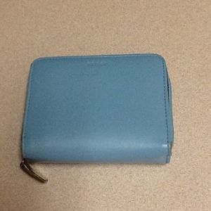 Fossil light blue wallet