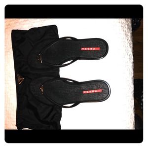 AUTHENTIC PRADA THONG SANDALS