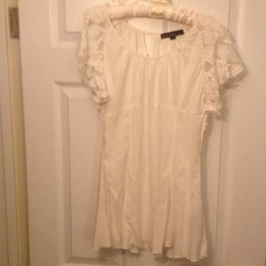 Cream colored blouse