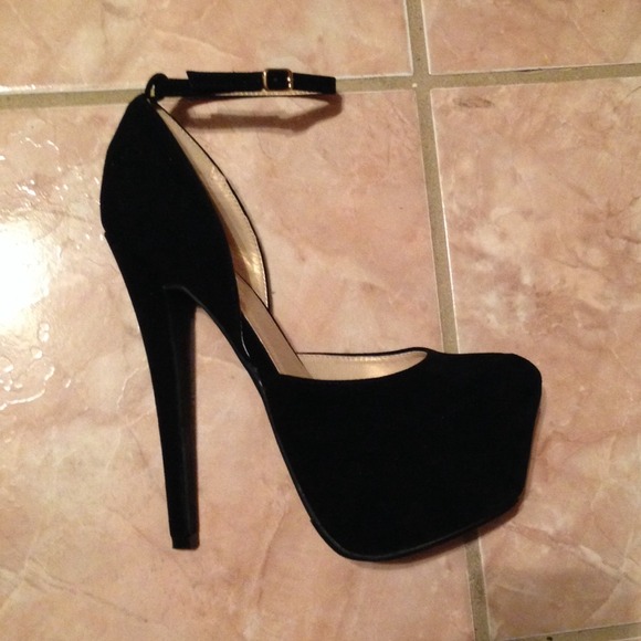 Black heels