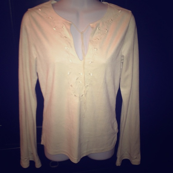 Express bohemian embroider top
